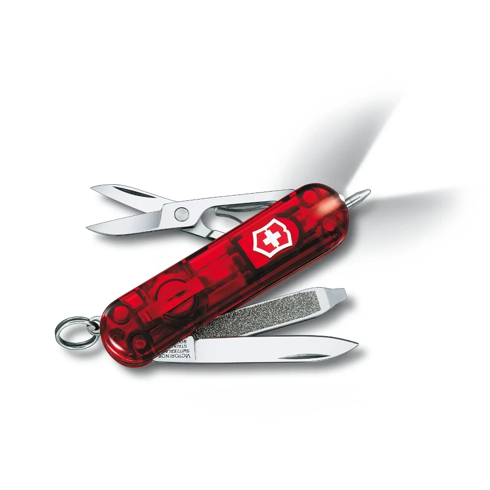 Victorinox Signature Lite - Red Transparent 1 Victorinox Signature Lite - Red Transparent