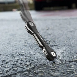 Keysmart Flex Black - Compact Multiple Key Holder Car Key Organizer -Outdoor Gear 1 49