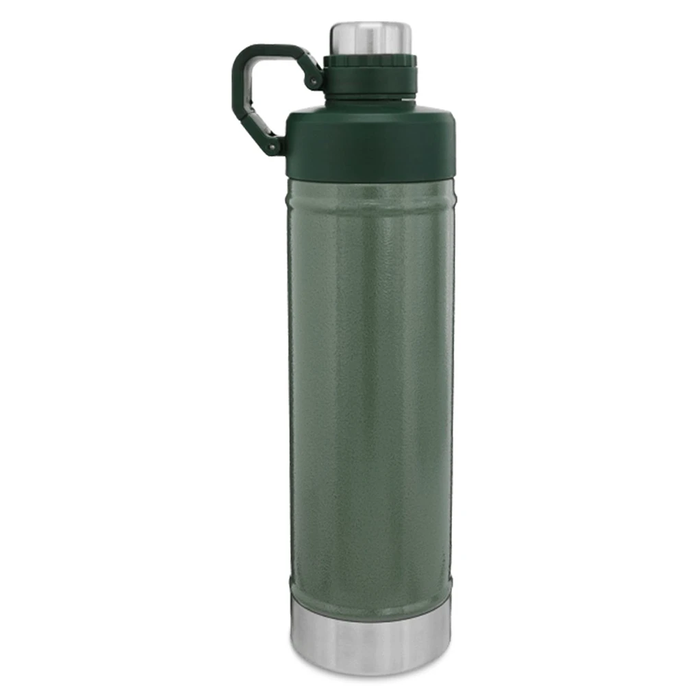 Stanley Classic Vaccum Water Bottle 20oz Hammertone Green 3 Stanley Classic Vaccum Water Bottle 20oz Hammertone Green - Image 3