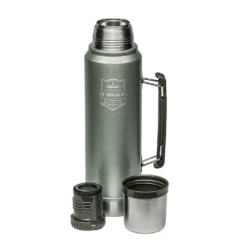 Stanley Limited Edition Classic Vacuum Bottle 108th Anniversary 1.1QT Hammertone Green -Outdoor Gear 10 08266 042 2