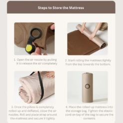 CSTUR Camping Inflatable Bed - Tan -Outdoor Gear 11 964fd094 c22d 4ab4 8ae7 41d4e1be72e0