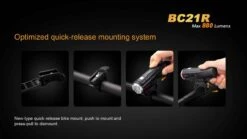 Fenix BC21R USB Rechargable Bicycle Light 880 Lumens -Outdoor Gear 11 BC21R 38840.1450900824
