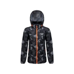 Mac In A Sac Edition - Unisex Waterproof Packable Camo Jacket Windbreaker -Outdoor Gear 1219BLK 2
