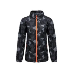 Mac In A Sac Edition - Unisex Waterproof Packable Camo Jacket Windbreaker -Outdoor Gear 1219BLK 3