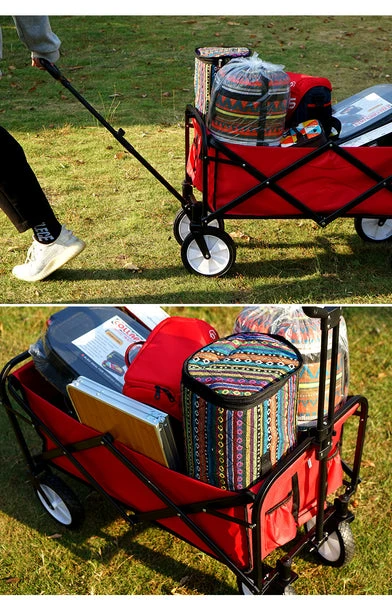 Camp Leader Camping Push Wagon - Black 6 Camp Leader Camping Push Wagon - Black - Image 6