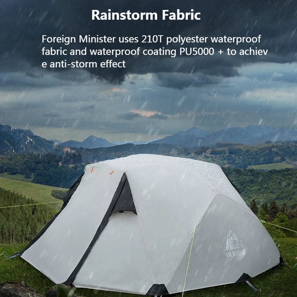 Hewolf 2 Person Camping Tent 11 Hewolf 2 Person Camping Tent - Image 11