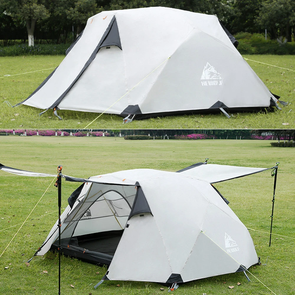 Hewolf 2 Person Camping Tent 4 Hewolf 2 Person Camping Tent - Image 4