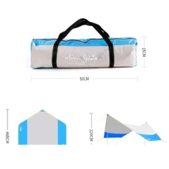Hewolf 4-8P Outdoor Camping Tarp -Outdoor Gear 1682 3