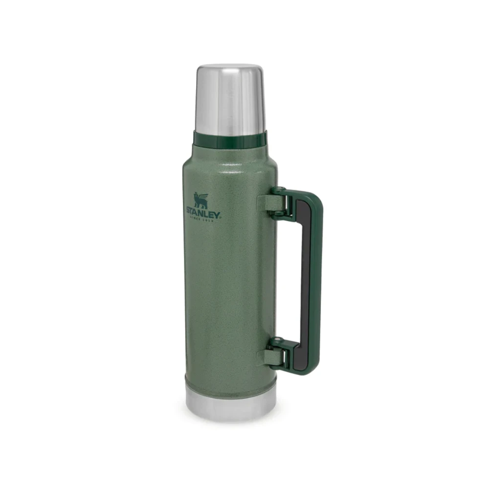 NEW Stanley Classic Vacuum Bottle 1.5QT Hammertone Green 1 NEW Stanley Classic Vacuum Bottle 1.5QT Hammertone Green