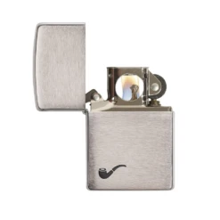 Zippo 200pl Pipe Brushed Chrome - Refillable Windproof Lighter -Outdoor Gear 200pl 2