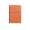 Zippo 231ZL Orange Matte With Zippo Logo - Windproof Lighter