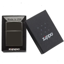 Zippo Ebony Refillable Windproof Lighter - 24756 -Outdoor Gear 24756 3