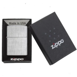 Zippo Linen Weave Refillable Windproof Lighter - 28181 -Outdoor Gear 28181 2