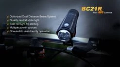 Fenix BC21R USB Rechargable Bicycle Light 880 Lumens -Outdoor Gear 2 BC21R 84729.1450900823