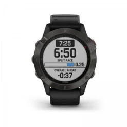 Garmin Fenix 6 GPS Watch - Sapphire Grey -Outdoor Gear 2 h
