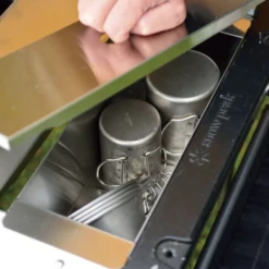 Snow Peak Stainless Box Half Unit -Outdoor Gear 36 d2dd03d7 0432 4db4 a1ce 315cb43bc19a