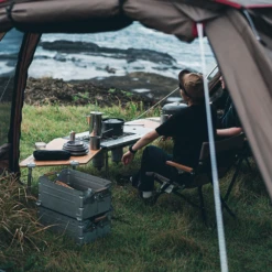 Snow Peak Bamboo IGT Table Left Open -Outdoor Gear 3 04c24d71 0161 4358 a6a8 dc635d37f277