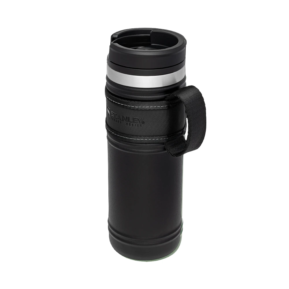 Stanley Legacy Neverleak Travel Mug 16oz - Foundry Black 2 Stanley Legacy Neverleak Travel Mug 16oz - Foundry Black - Image 2