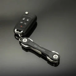 Keysmart Flex Black - Compact Multiple Key Holder Car Key Organizer -Outdoor Gear 4 65