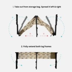 KZM Camp Cot Bed -Outdoor Gear 4 18f46cef 975a 4668 8b90 e2a0489e4b1b