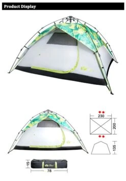 Mobi Garden Camping 3-4P Tent 9 Mobi Garden Camping 3-4P Tent -Outdoor Gear 5 4