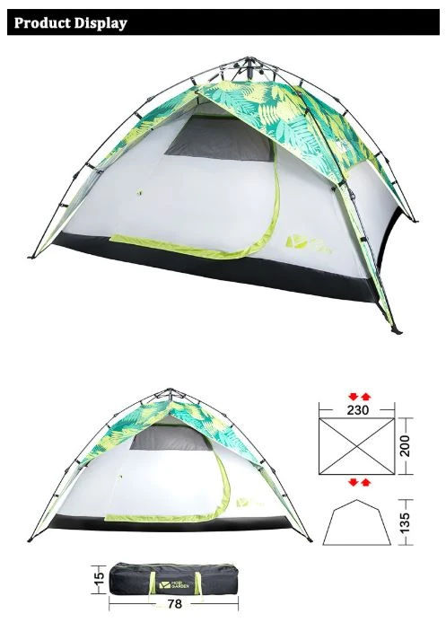 Mobi Garden Camping 3-4P Tent 3 Mobi Garden Camping 3-4P Tent - Image 3