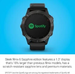 Garmin Fenix 6 GPS Watch - Sapphire Grey -Outdoor Gear 71dBb9ewNxL. AC SL1500