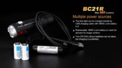 Fenix BC21R USB Rechargable Bicycle Light 880 Lumens -Outdoor Gear 7 BC21R 25884.1450900823