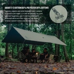 OneTigris FJORD T/C Camping Tarp -Outdoor Gear 7 c668fcad 089b 4c14 b9f4 65c6e1bb6bf8