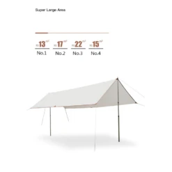 Adventurer Tanxianzhe Waterproof Awning Anti-tearing Sunshade Tarp Outdoor Camping Tan -Outdoor Gear 8 f8b7b46e 1041 4d8a a0f7 85e9f4d088f4