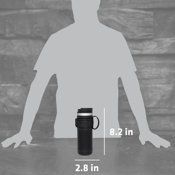 Stanley Legacy Neverleak Travel Mug 16oz - Foundry Black 5 Stanley Legacy Neverleak Travel Mug 16oz - Foundry Black - Image 5