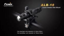 Fenix ALB-10 New Bicycle Mount -Outdoor Gear ALB 10 4 52965 80405.1443049099