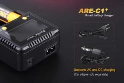 Fenix ARE-C1+ Smart Battery Charger -Outdoor Gear ARE C1plus battery charger ac dc
