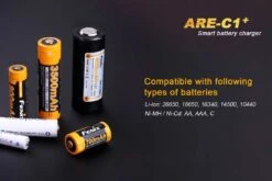 Fenix ARE-C1+ Smart Battery Charger -Outdoor Gear ARE C1plus battery charger compatible