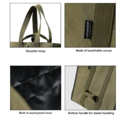 Campingmoon Firewood Bag 11 Campingmoon Firewood Bag -Outdoor Gear BC 400 08