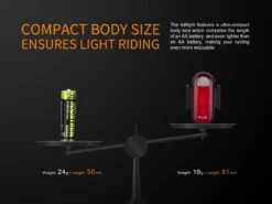 Fenix BCO5R Multifunctional Rechargable Bicycle Tail Light -Outdoor Gear BC05R 03 E 97134.1542211097