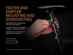 Fenix BCO5R Multifunctional Rechargable Bicycle Tail Light -Outdoor Gear BC05R 05 E 19458.1542211099