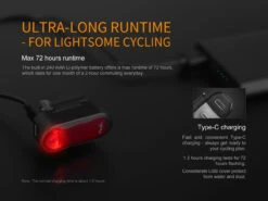 Fenix BCO5R Multifunctional Rechargable Bicycle Tail Light -Outdoor Gear BC05R 08 E 14496.1542211098