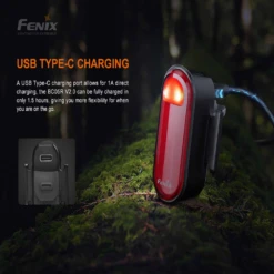 Fenix BC05R V2.0 Rechargeable Bike Tail Light -Outdoor Gear BC05RV2.0 12