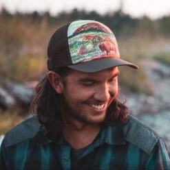 Sunday Afternoon Artist Series Trucker Cap - Bison Sunset -Outdoor Gear Bison Sunset 2