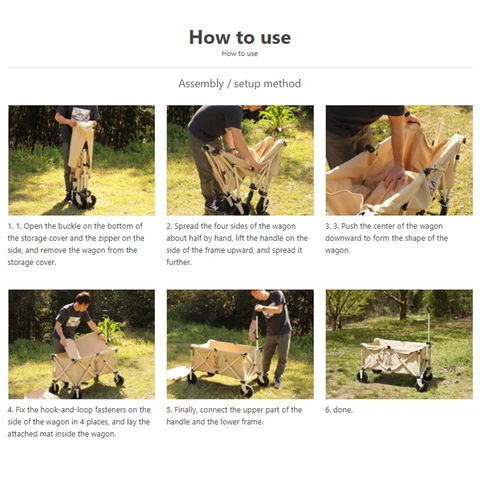 DOD Folding Carry Wagon 6 DOD Folding Carry Wagon - Image 6