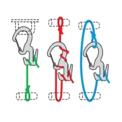 Nite Ize Figure 9® Carabiner Rope Tightener - Small - 2 Pack With Rope - Black 7 Nite Ize Figure 9® Carabiner Rope Tightener - Small - 2 Pack With Rope - Black -Outdoor Gear C9S 25 2R3 3