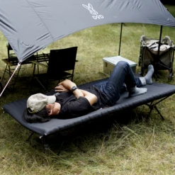 DoD Hanpen In The Sky Camping Bed -Outdoor Gear CB1 633 BK 8 600x600 ebc49aee c688 4cf1 b255 4ef192a24e57