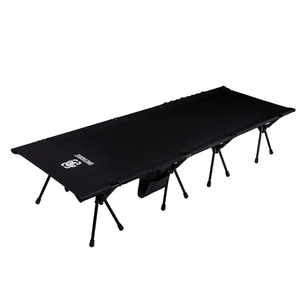 OneTigris Outdoor Foldable Camp Bed - Black 1 OneTigris Outdoor Foldable Camp Bed - Black
