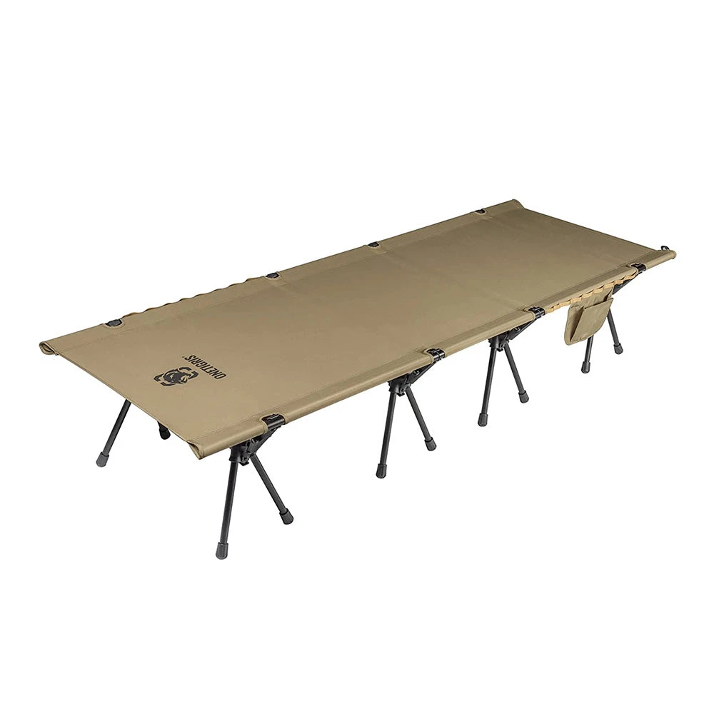OneTigris Outdoor Foldable Camp Bed - Coyote Brown 1 OneTigris Outdoor Foldable Camp Bed - Coyote Brown