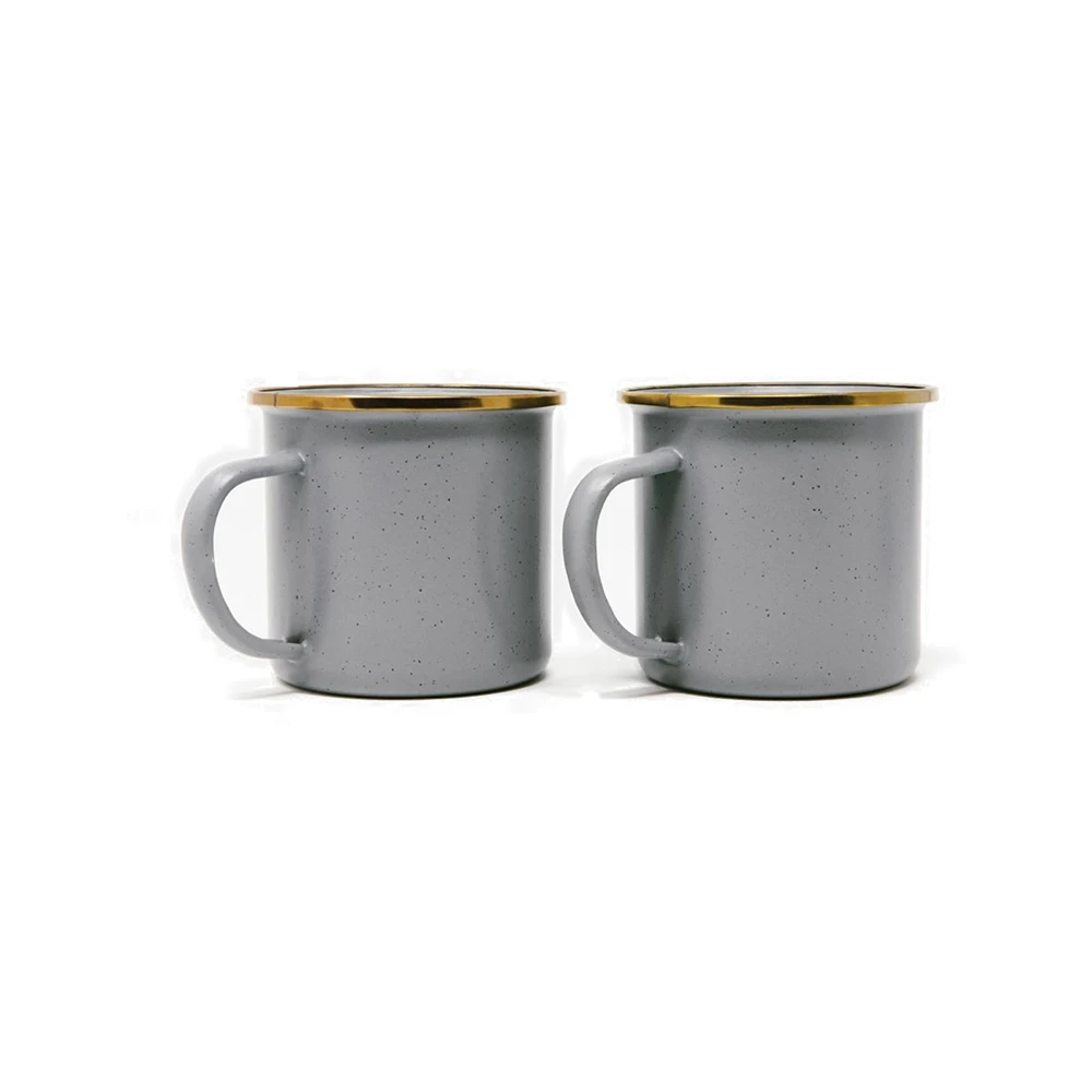 Barebones Enamel Espresso Cup - Set Of 2 5 Barebones Enamel Espresso Cup - Set Of 2 - Image 5