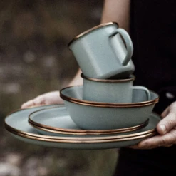 Barebones Enamel Bowl - Set Of 2 -Outdoor Gear CKW 425 03