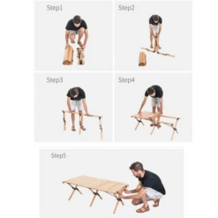 Camp Leader Large Wooden Egg Roll Table -Outdoor Gear CL09PNE 6 600x600 d16797de b264 4b43 9692 cdd49ddc71aa