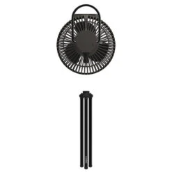[Limited Edition] Black Claymore Fan V600+ With Pouch -Outdoor Gear CLFN V610BK P 05