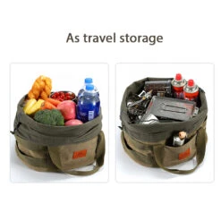 Campingmoon Holland Pot Bag Oversized 10 Campingmoon Holland Pot Bag Oversized -Outdoor Gear DO 32 BK 05